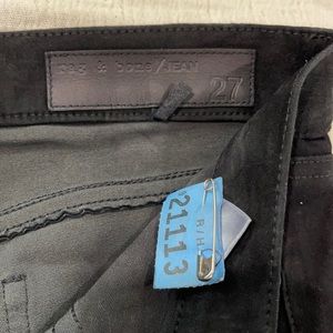 Rag and Bone suede pants